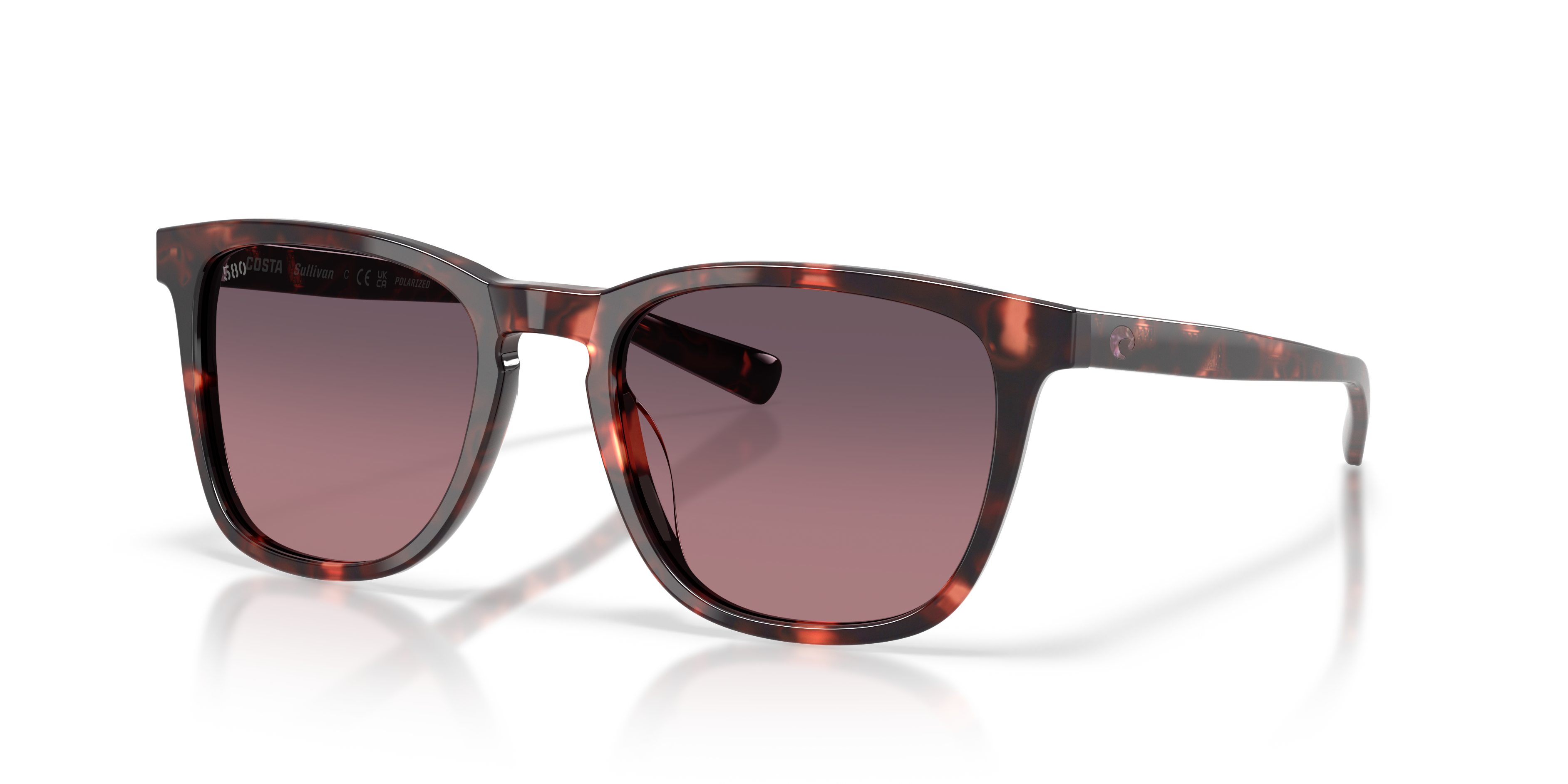 Costa 6S2002 Sullivan M (53 - 19) with Pink lenses and Tortoise