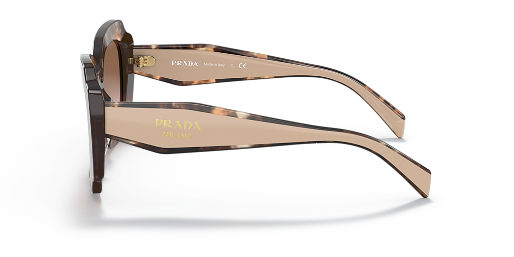 PRADA PR 16YSF Havana - Women Luxury Sunglasses, Brown Gradient Lens