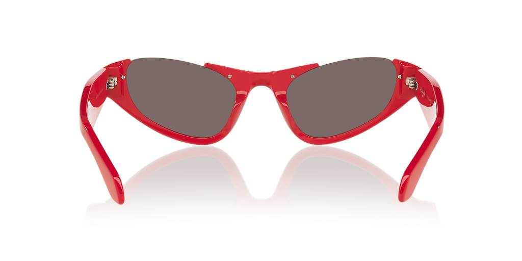 Alaia AA0076S L (54 - 22) with Grey lenses and Red frame  display picture 2
