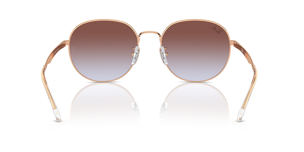 Ray-Ban RB3727D XL (57 - 19) with Blue lenses and Pink frame