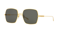 GUCCI グッチ 眼鏡 サングラス YL19-57 Gucci GG1434S L (57 - 19) with Grey lenses and Gold frame