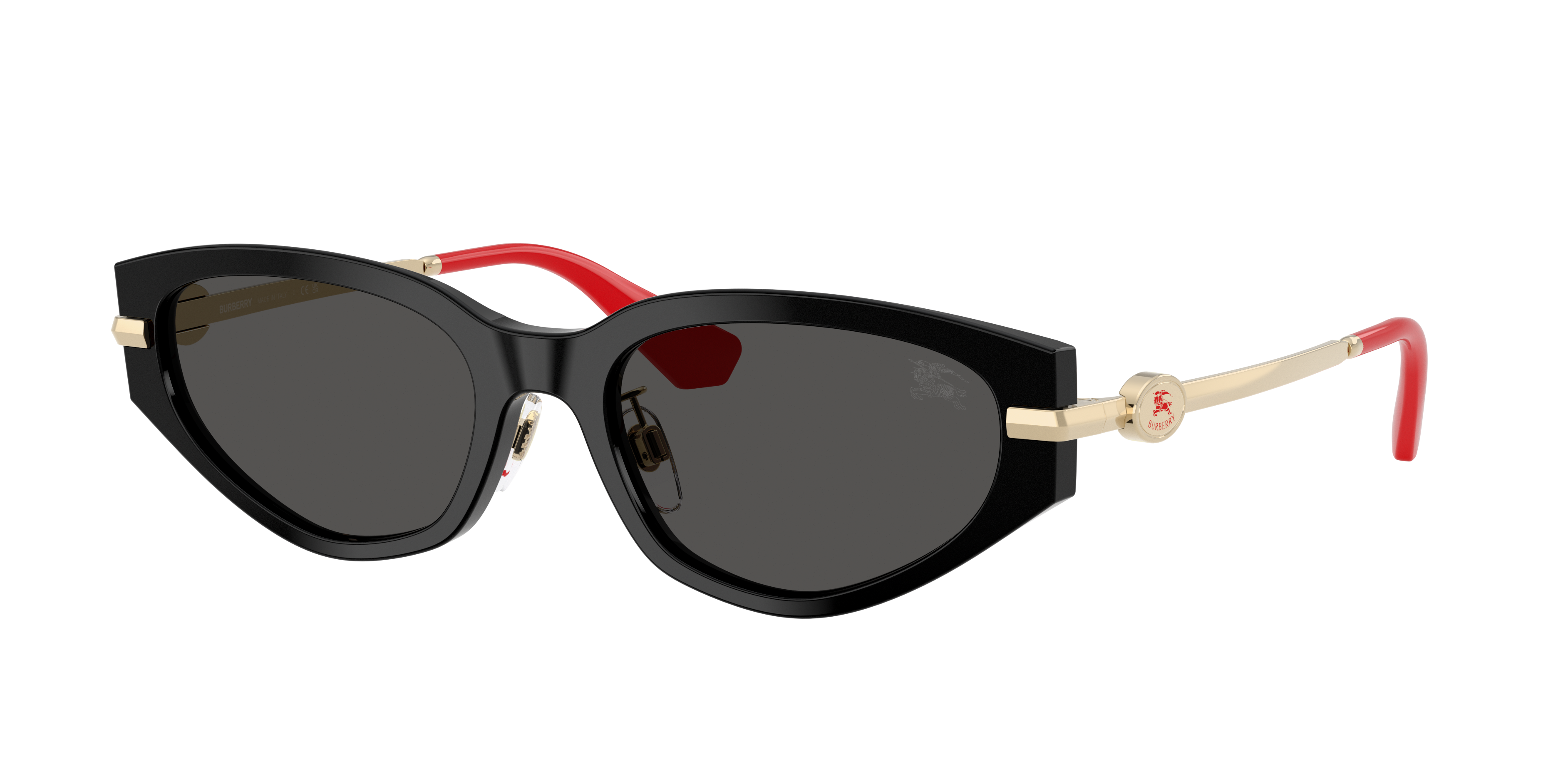 Burberry BE4493D XXL (56 - 19) with Grey lenses and Black frame