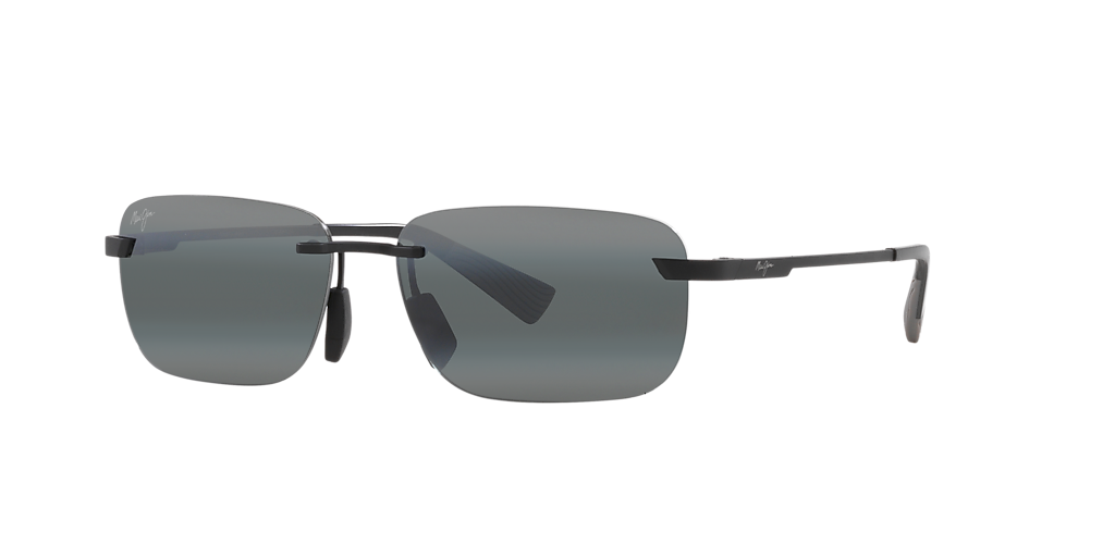 サングラス Maui Jim Maui Jim - LANAKILA - grey lanakila matte black Maui Jim Lanakila L (59 - 15) with Grey lenses and Black