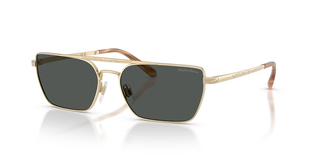 Ralph Lauren RL7092 XL (58 - 16) with Grey lenses and Gold frame