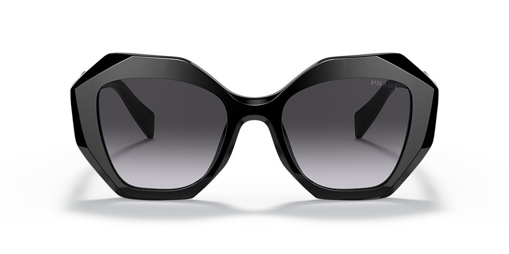 Prada PR 16WS M (53 - 20) with Grey lenses and Black frame