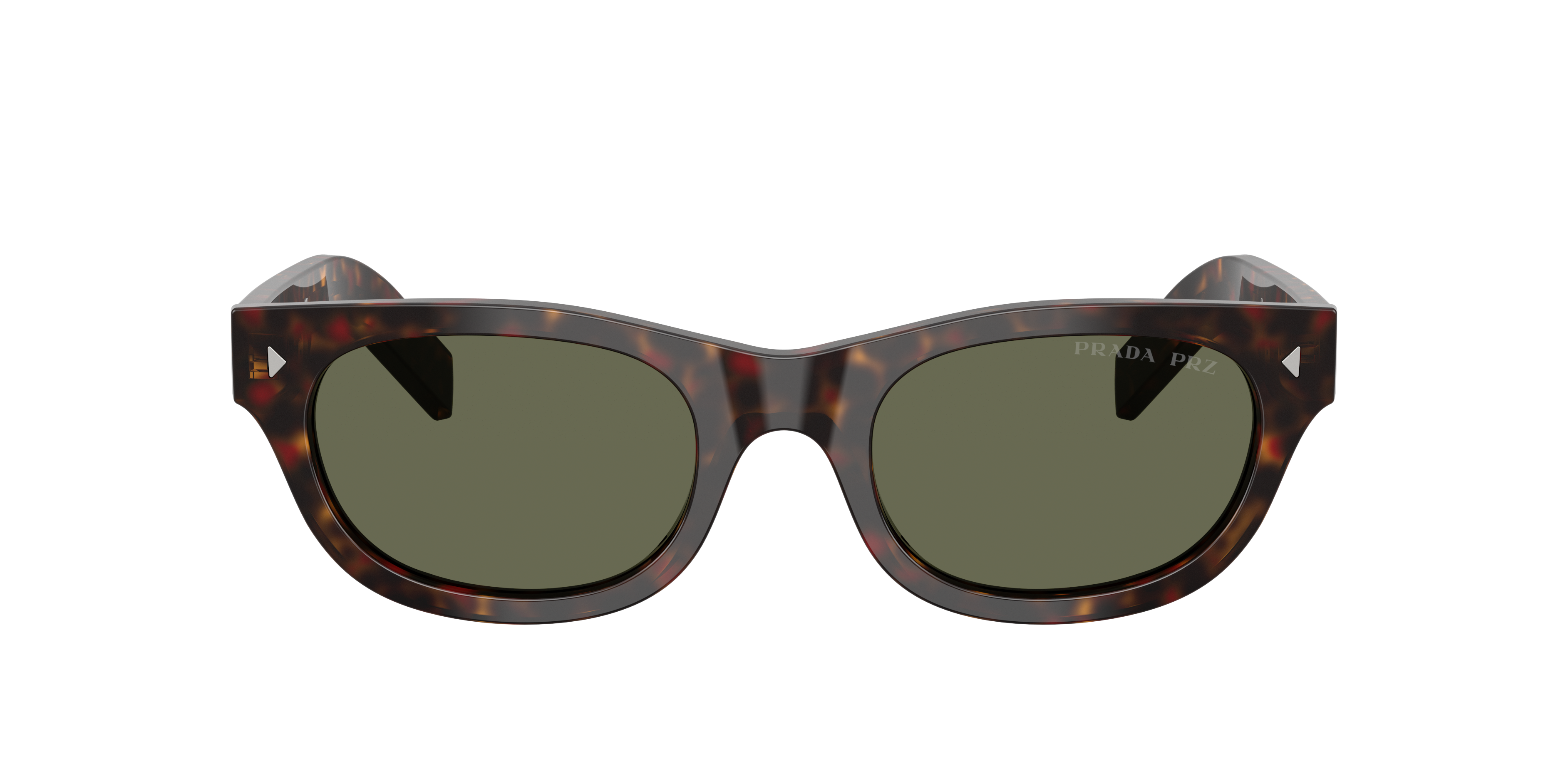 Prada PR C09SF M (52 - 20) with Green lenses and Tortoise frame