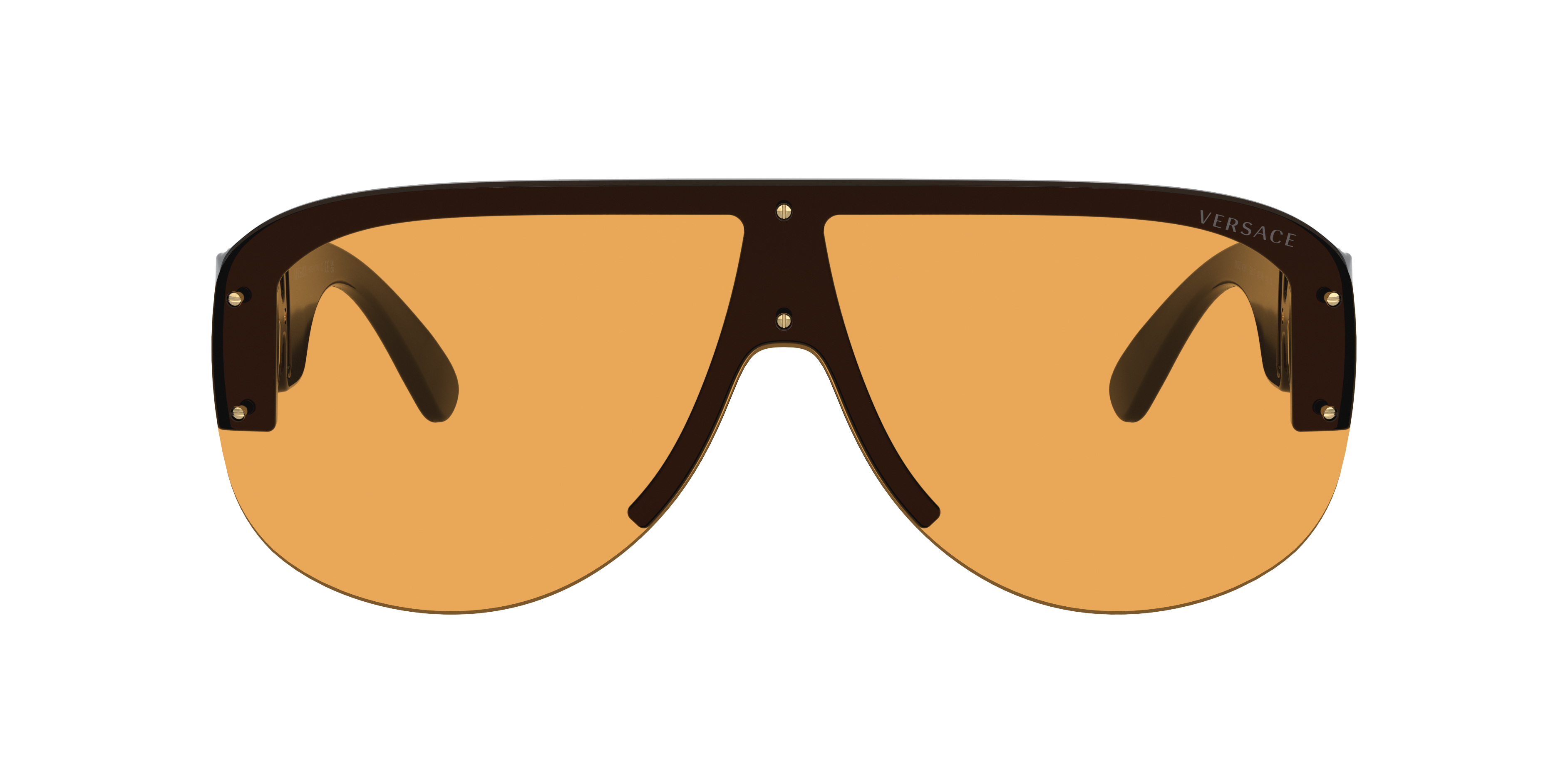 Versace VE4391 XL (0 - 148) with Orange lenses and Black frame