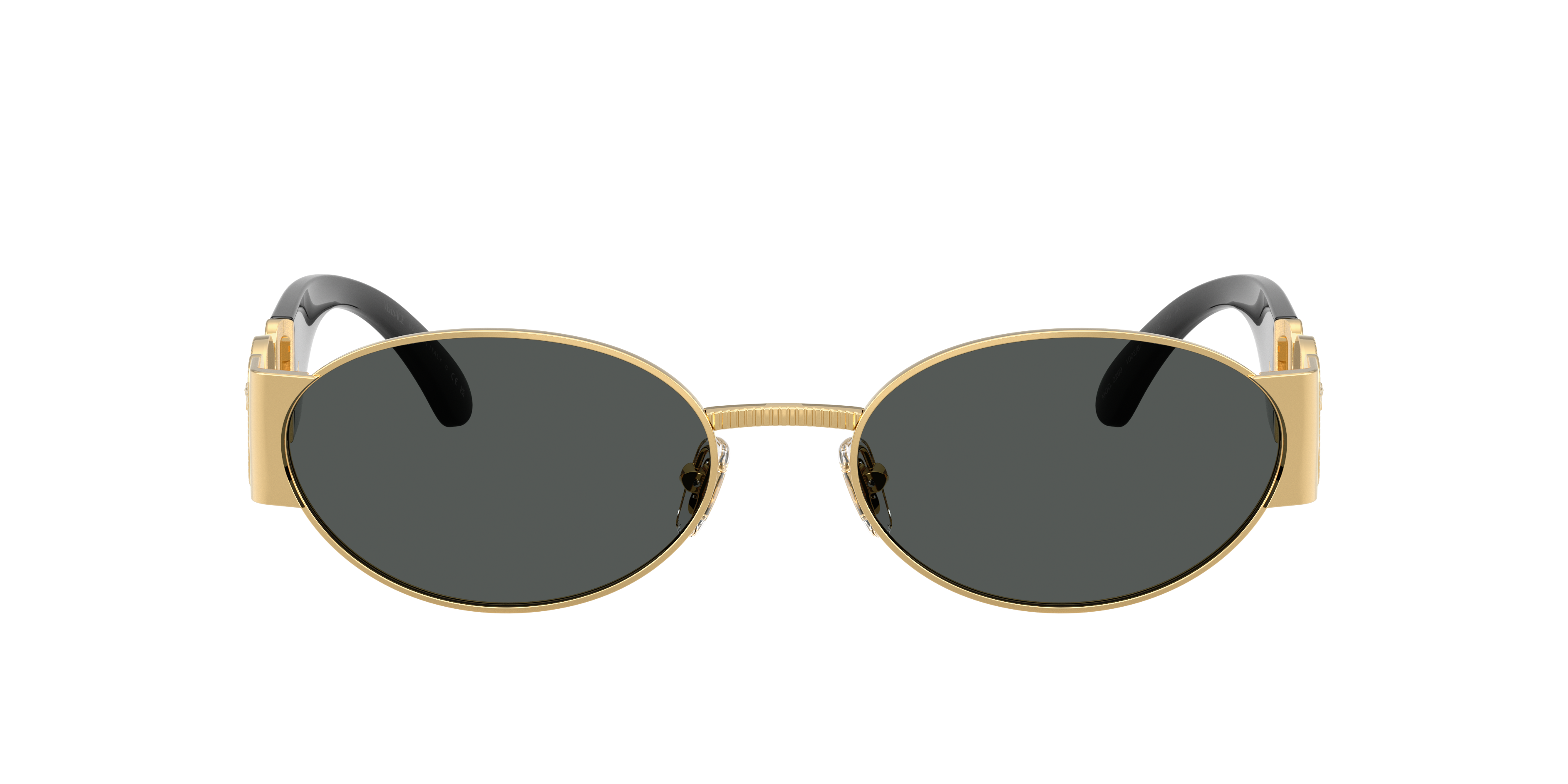 Versace VE2299 L (56 - 18) with Grey lenses and Gold frame