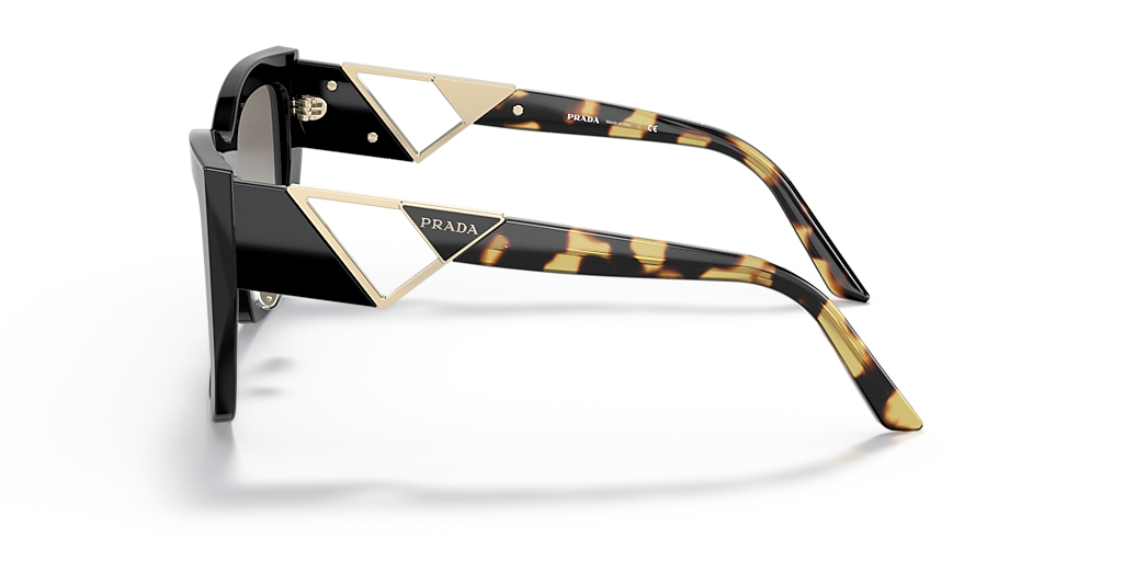 Prada PR 21YS M (54 - 18) with Grey lenses and Black frame