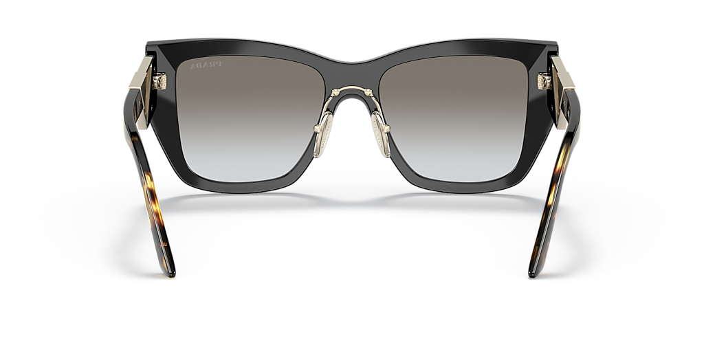 Prada PR 21YS M (54 - 18) with Grey lenses and Black frame