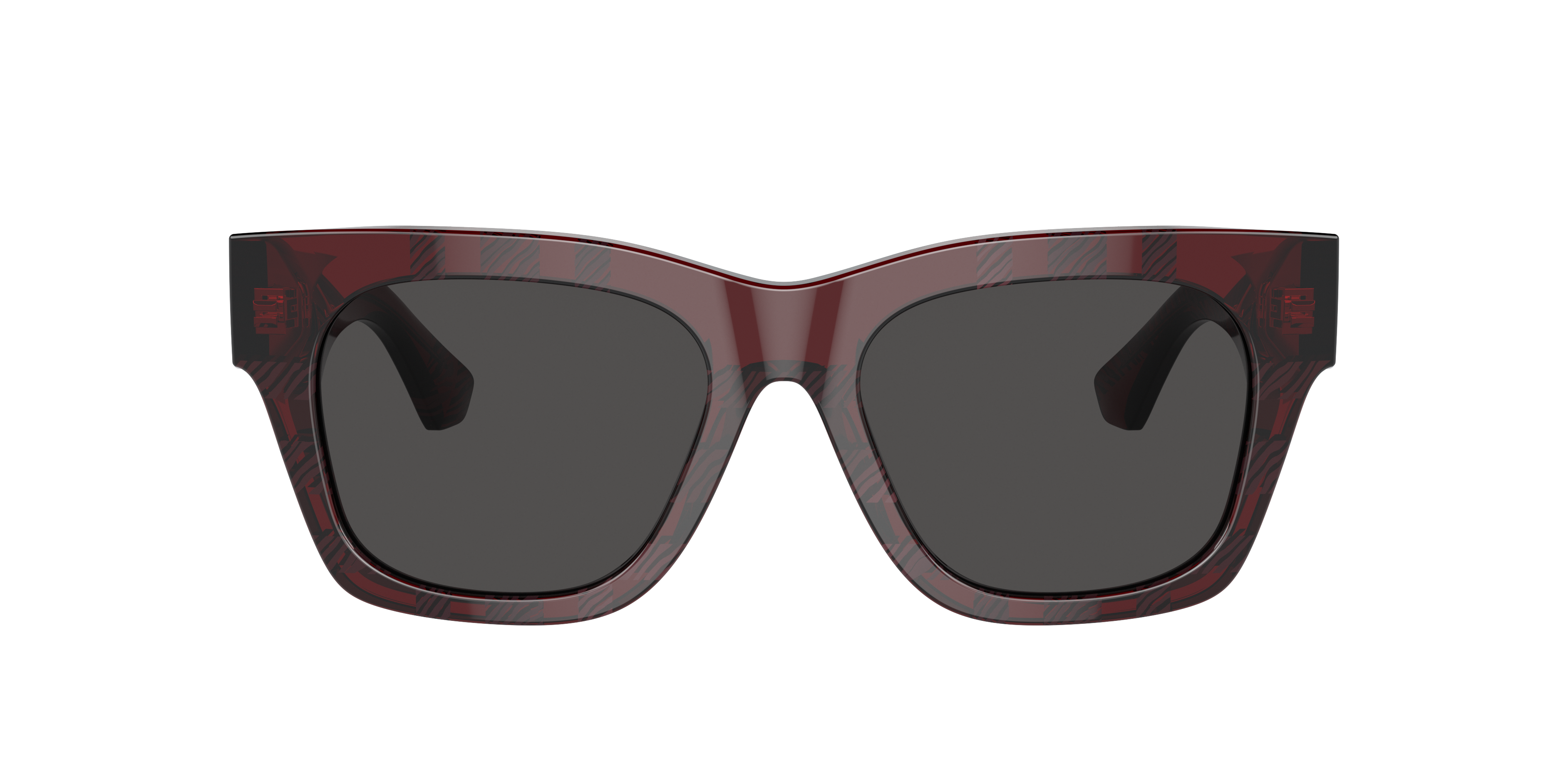 Burberry Elevated Check 52mm Square Sunglasses In Brown