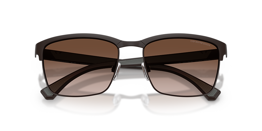 Emporio Armani EA2087 L (56 - 18) with Brown lenses and Brown