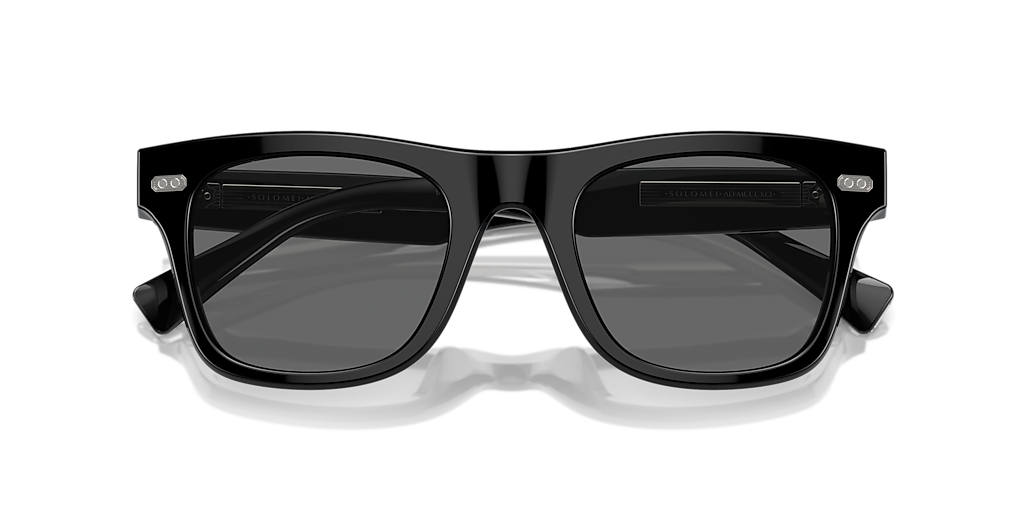 BRUNELLO CUCINELLI BC4002S Mr.Brunello Black - Unisex Sunglasses, Dark Grey Lens