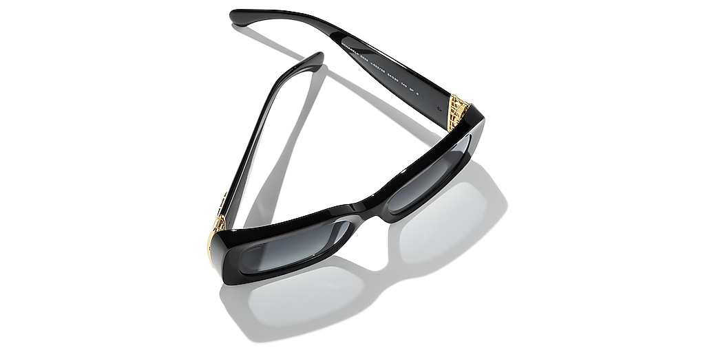 Chanel Rectangle Sunglasses CH5534A L (54 - 20) with Grey lenses