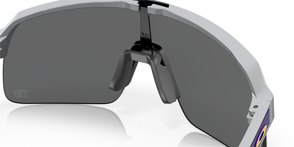OAKLEY OO9463 Baltimore Ravens Sutro Lite Matte Fog - Men Sunglasses, Prizm Black Lens