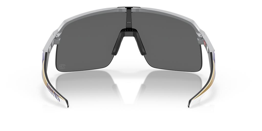 OAKLEY OO9463 Baltimore Ravens Sutro Lite Matte Fog - Men Sunglasses, Prizm Black Lens