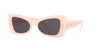 ?️New Celine CL4004IN 74F Sunglasses Milky Pink Frame, Brown Lenses CELINE Brown Crystal CL40194U 45F Sunglasses With Gold  main image 2
