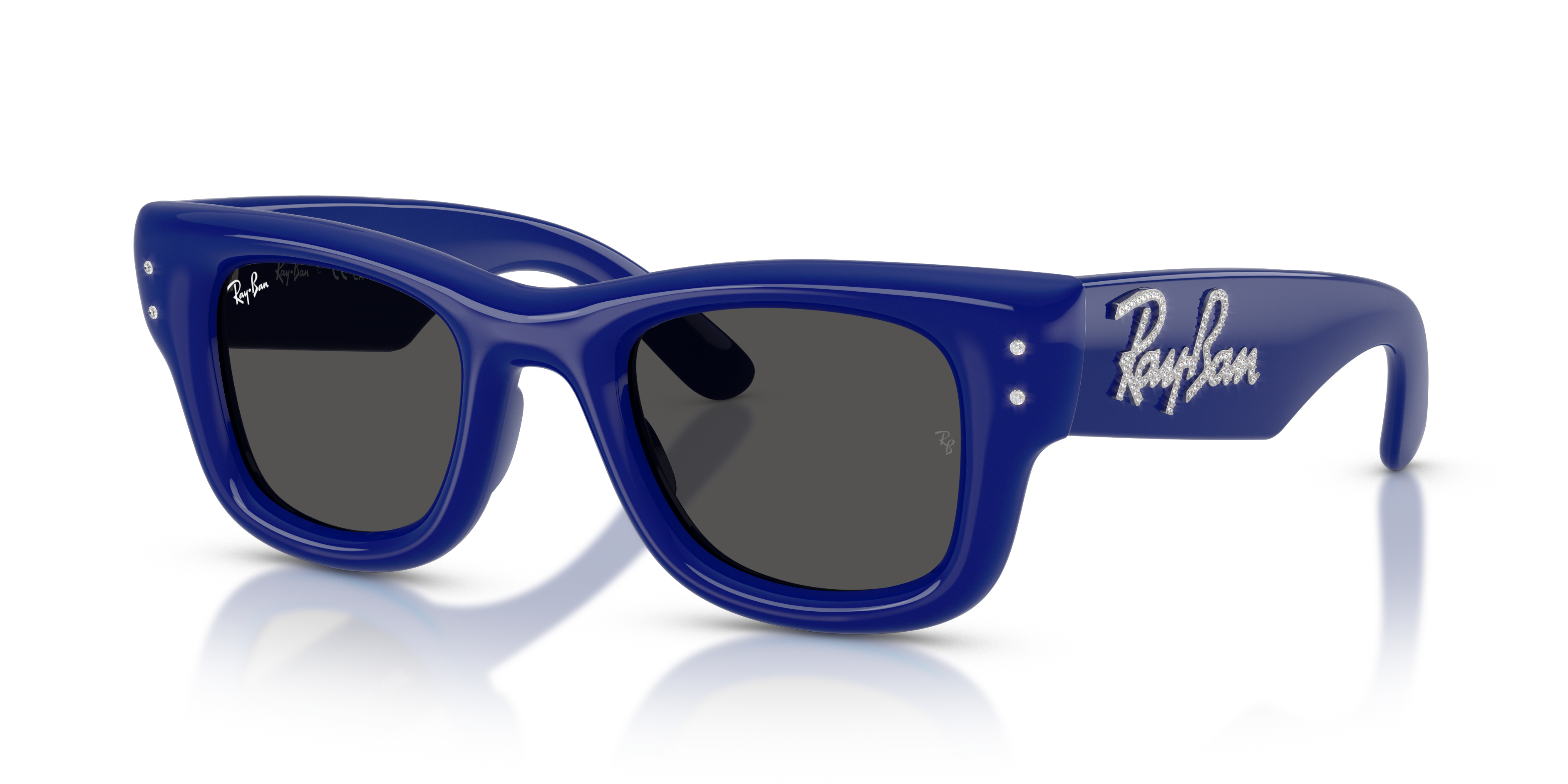 RB4940B Wayfarer Puffer Crystal Edition