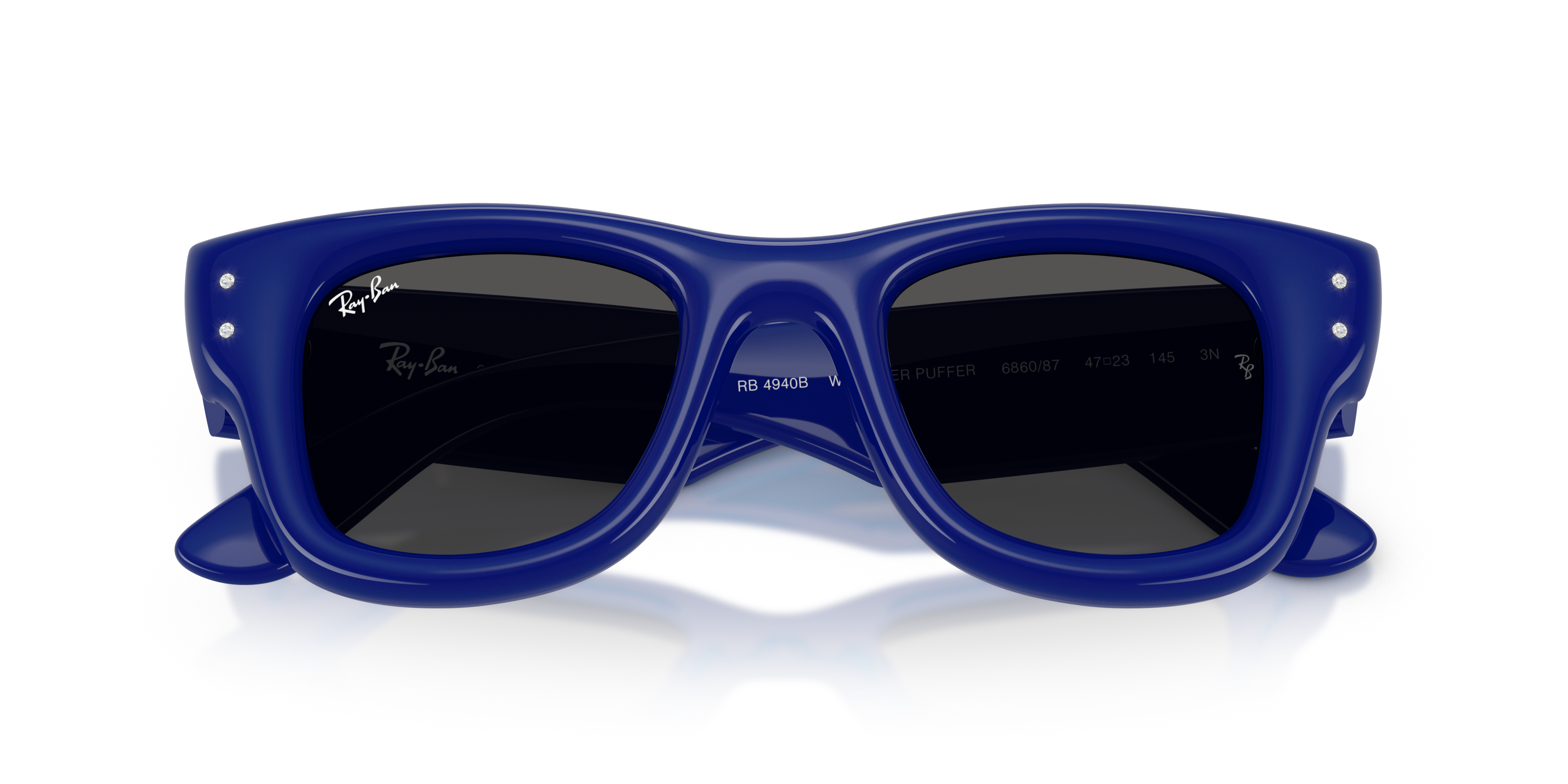 RB4940B Wayfarer Puffer Crystal Edition