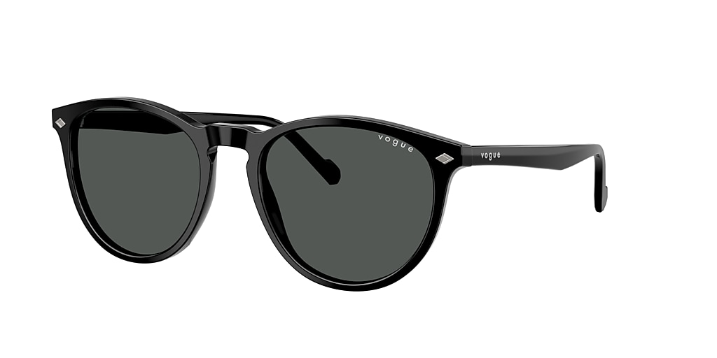 Vogue Eyewear VO5599S 53 Dark Grey & Black Sunglasses Sunglass Hut