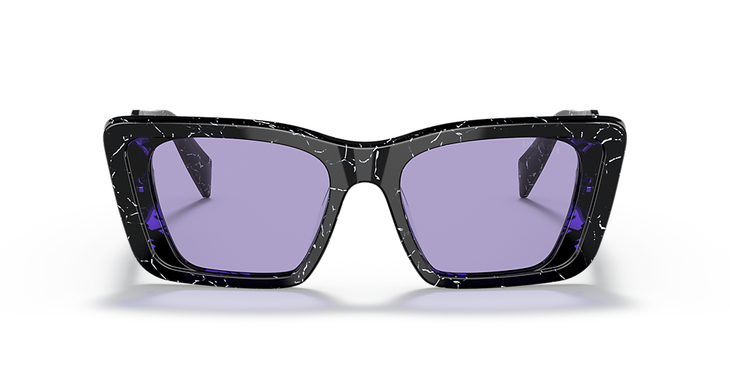 PRADA sunglasses purple Black サングラス プラダ PR B21S Prada Sunglasses 16K30G Black - eye-oo.com