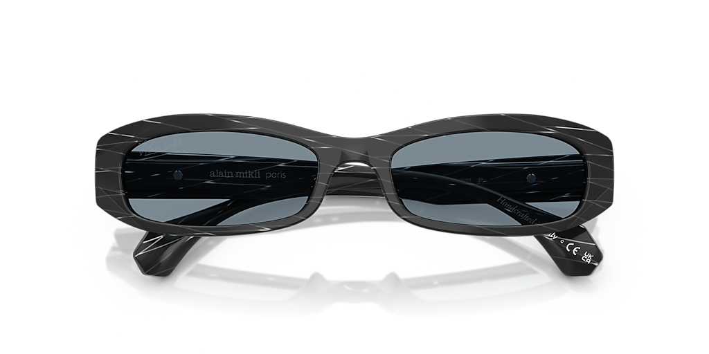 Alain Mikli A05512 M (54 - 18) with Blue lenses and Black frame
