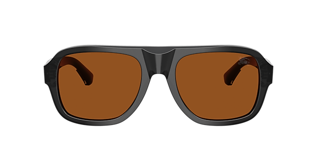 Visit Sunglasses Burberry BE4478 L (55-20) with Brown lenses and Grey frame