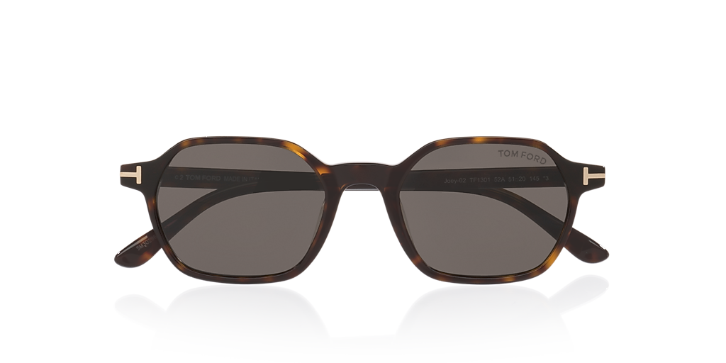 Tom Ford Joey-02 XXL (51 - 20) with Grey lenses and Tortoise frame