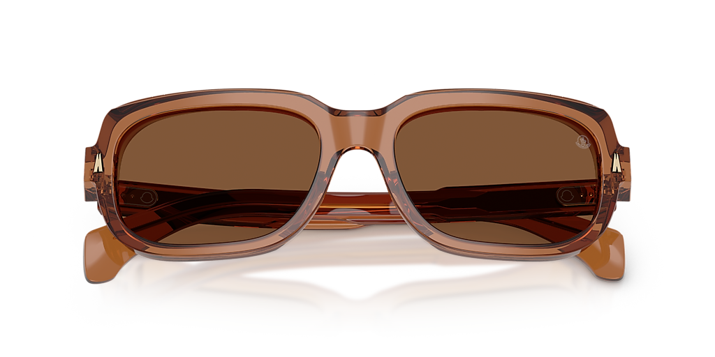 MONCLER ラウントフレムサンクラス ME8006 50072C Moncler ME8006 Caprice M (51 - 18) with Pink lenses and Grey