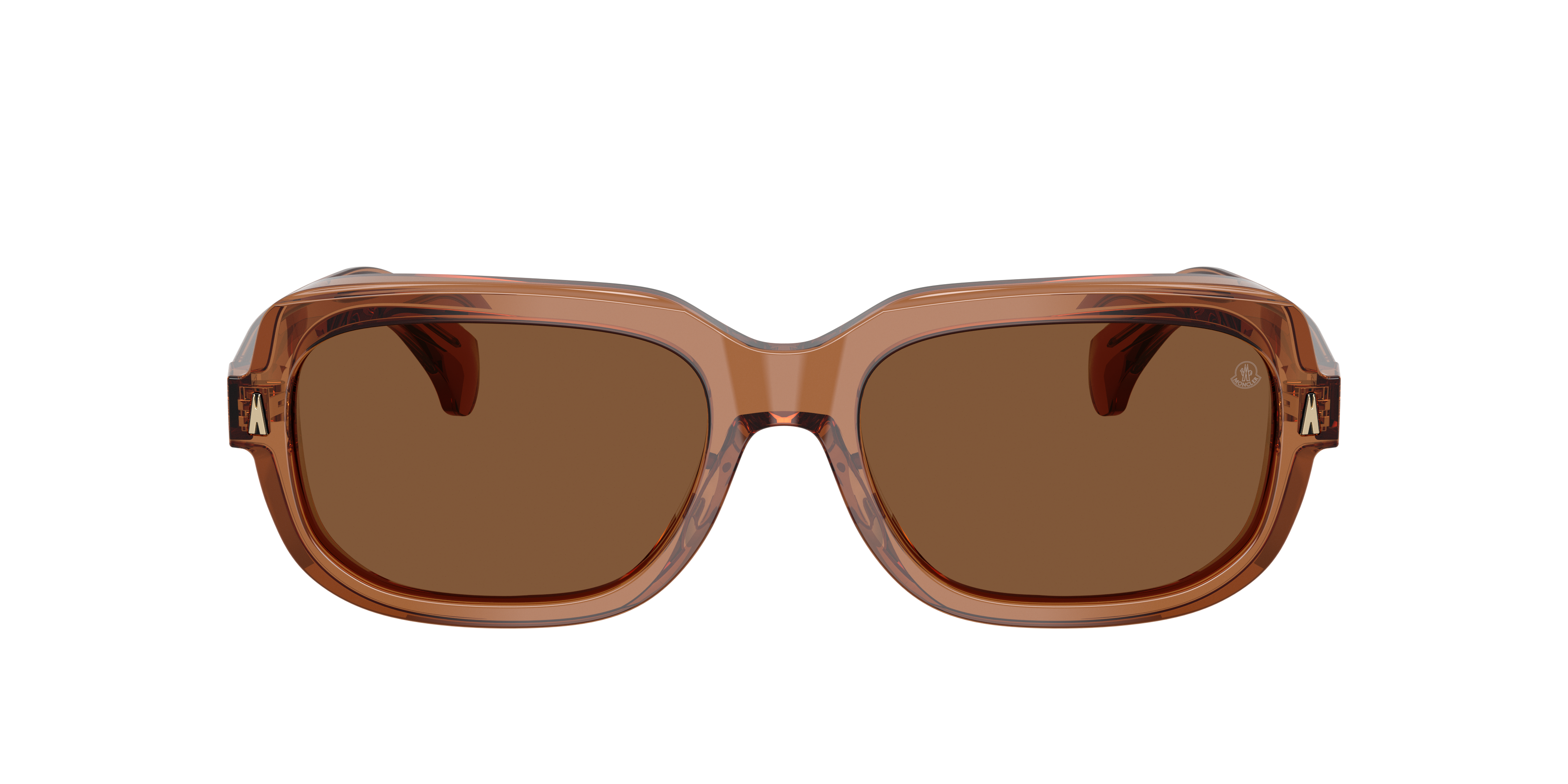 MONCLER ラウントフレムメカネ ML5190 052 Moncler ME6008 SUNTRAP M (55 - 18) with Brown lenses and