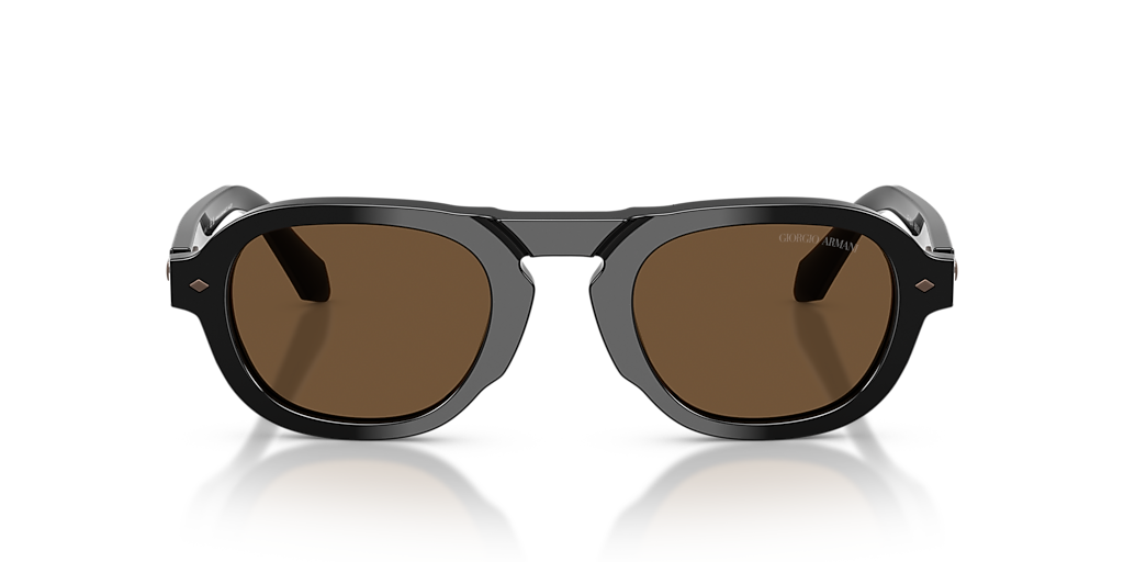 Giorgio Armani AR8244 L (49 - 24) with Brown lenses and Black