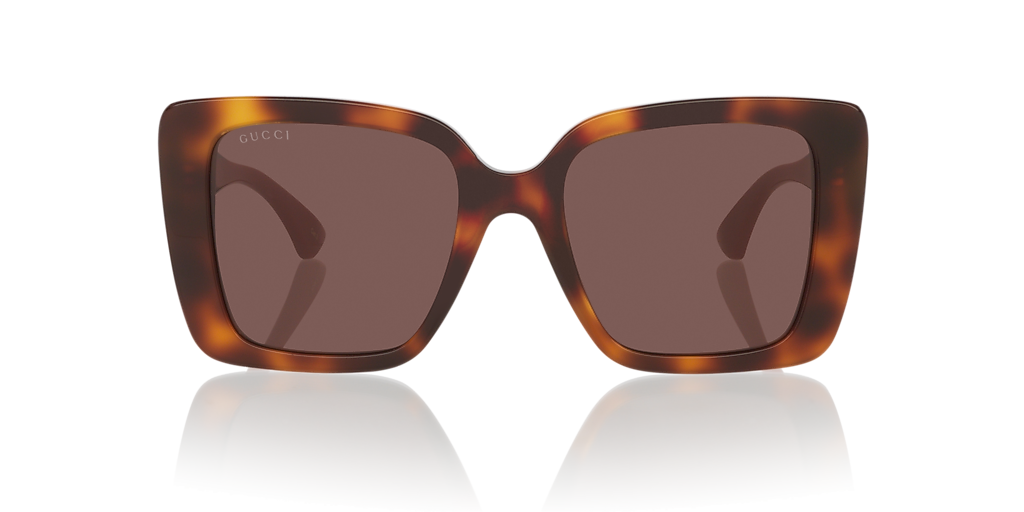 GUCCI GG1861S Tortoise - Women Luxury Sunglasses, Brown Lens