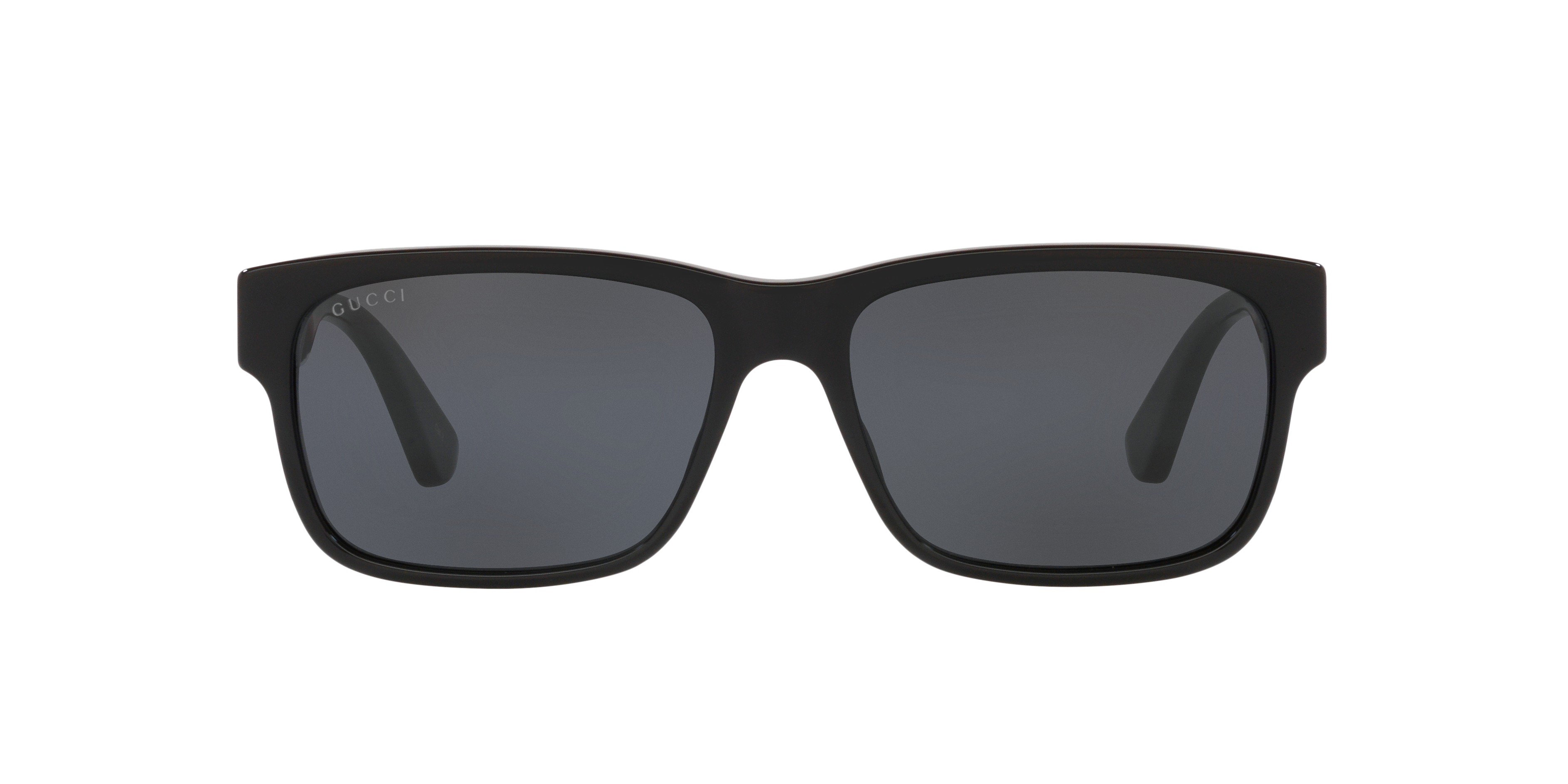 Gucci GG0340S XL (58 - 17) with Grey lenses and Black frame