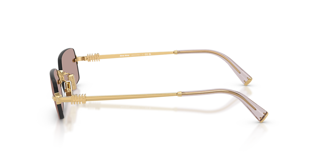 Miu Miu MU B50S M (52 - 20) with Violet lenses and Gold frame