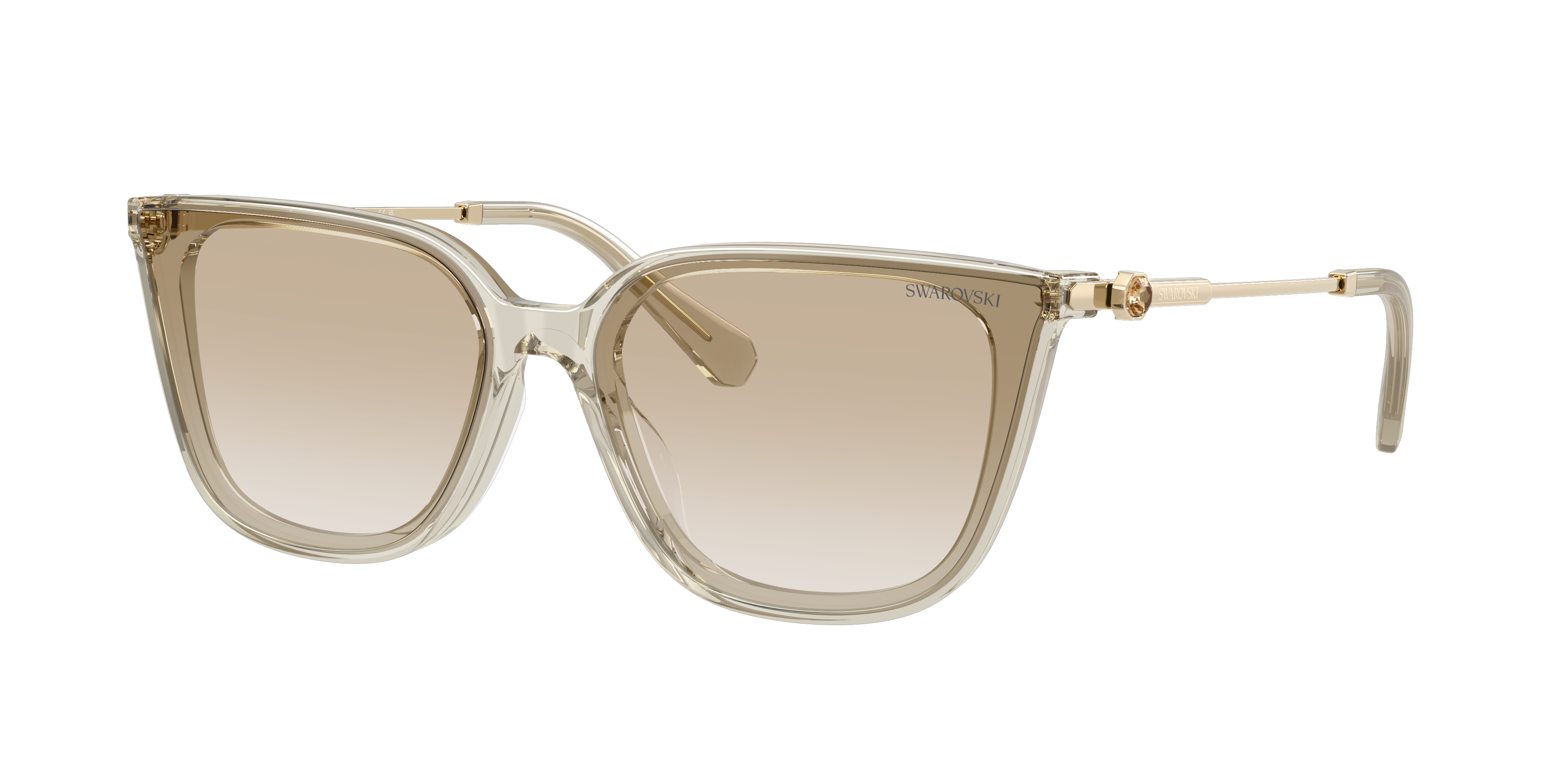 Swarovski SK6054D XXL (63 - 15) with Grey lenses and Beige frame
