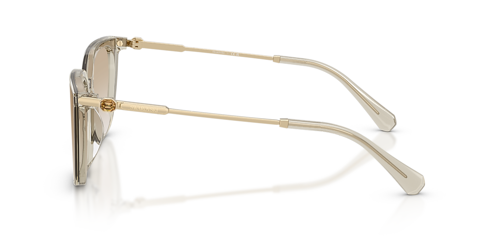 Swarovski SK6054D XXL (63 - 15) with Grey lenses and Beige frame