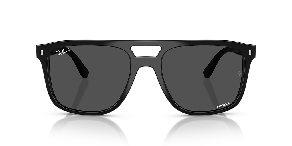 Ray-Ban RB2213CH Chromance XL (58 - 20) with Grey lenses and Black