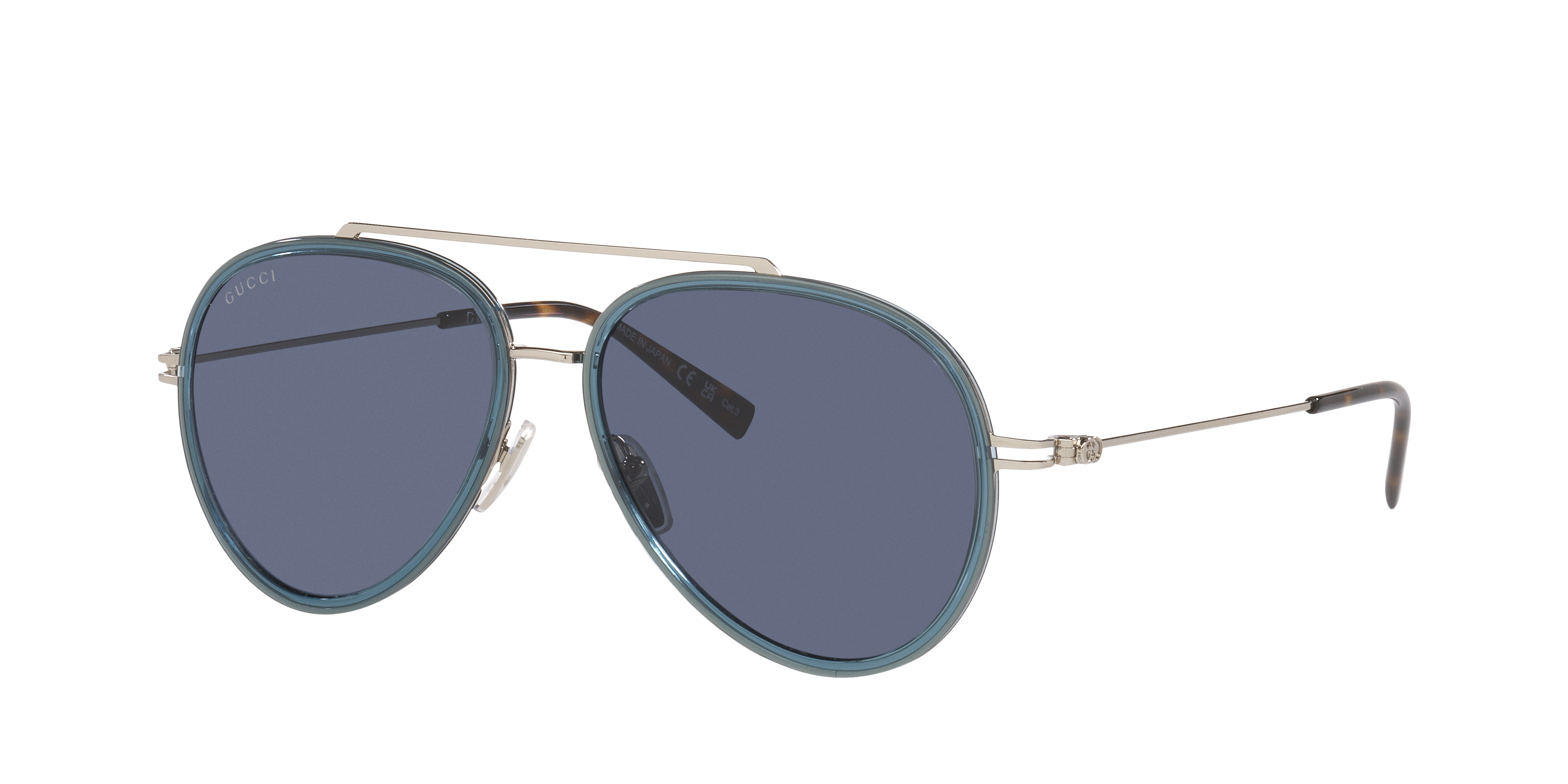 Gucci Man Sunglass GG1981S -  Frame color: Grey, Lens color: Grey