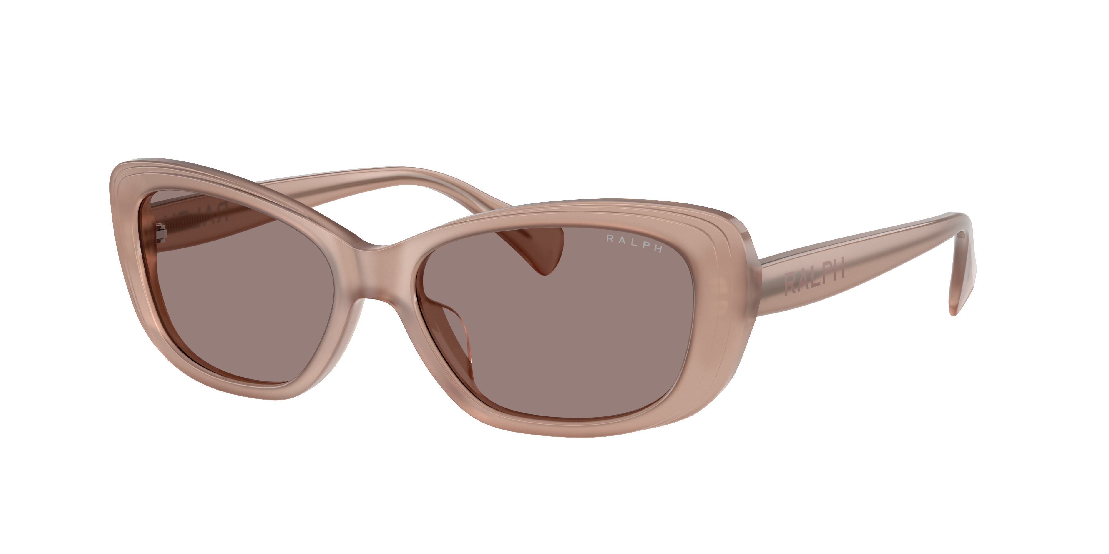 Ralph Woman Sunglass RA5322U -  Frame color: Shiny Opalescent Rose, Lens color: Purple Brown Mirror