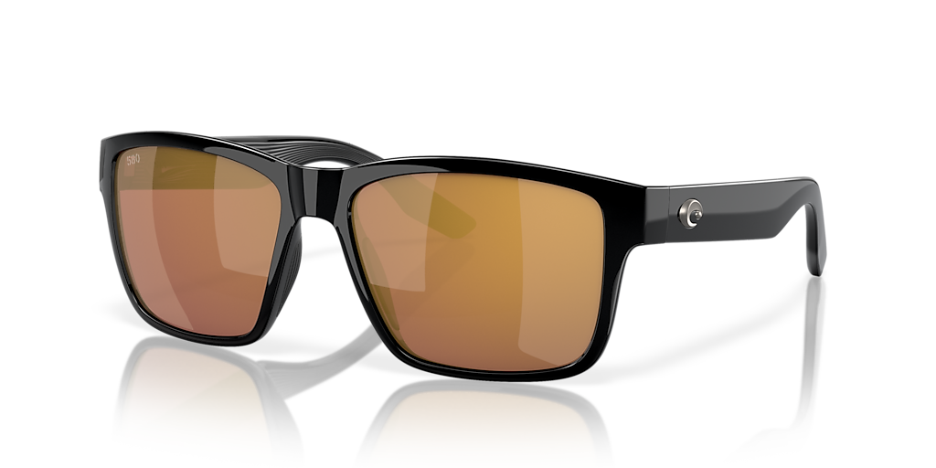 Costa 6S9050 Paunch XL XXL (59 - 18) with Gold lenses and Black
