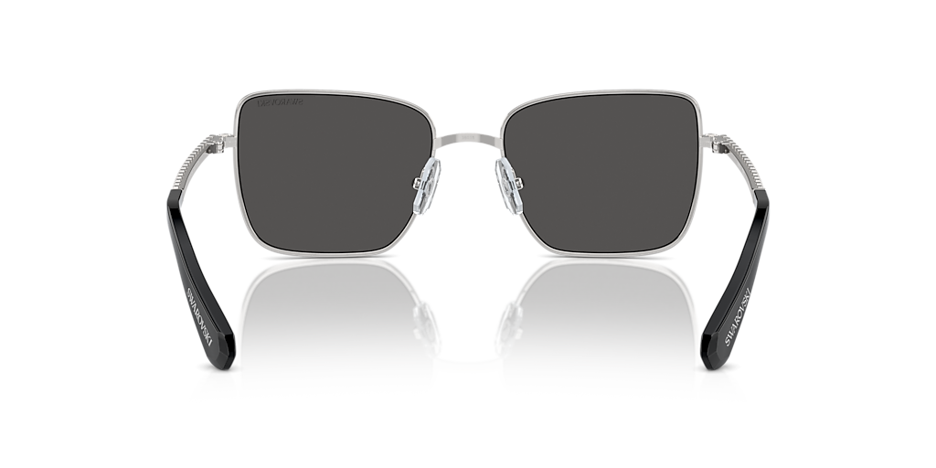 Swarovski SK7015 XL (56 - 18) with Grey lenses and Silver frame