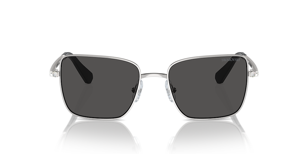Swarovski SK7015 XL (56 - 18) with Grey lenses and Silver frame
