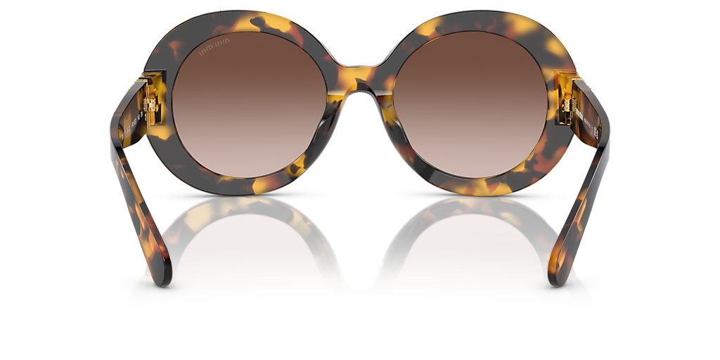 MIU MIU MU 11YS Honey Havana - Women Luxury Sunglasses, Brown Gradient Lens