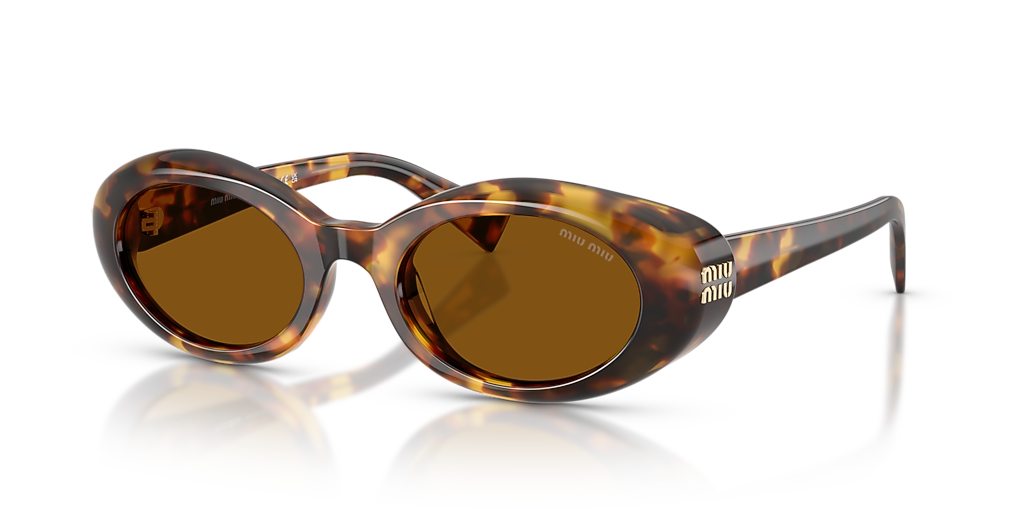 Miu Miu MU B09S S (52 - 21) with Brown lenses and Tortoise frame