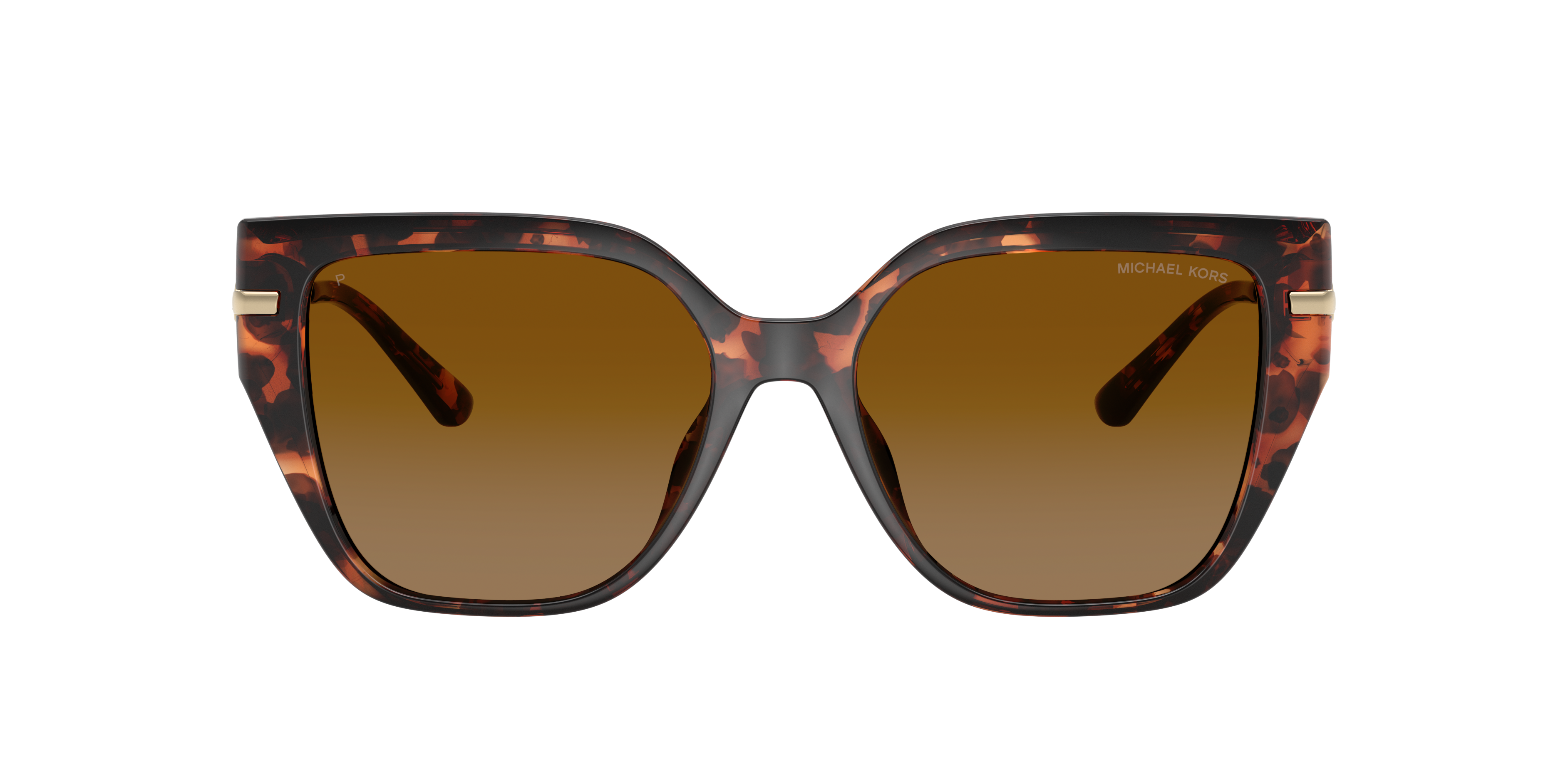 Michael Kors MK2231U St. Barths M (54 - 17) with Brown lenses and