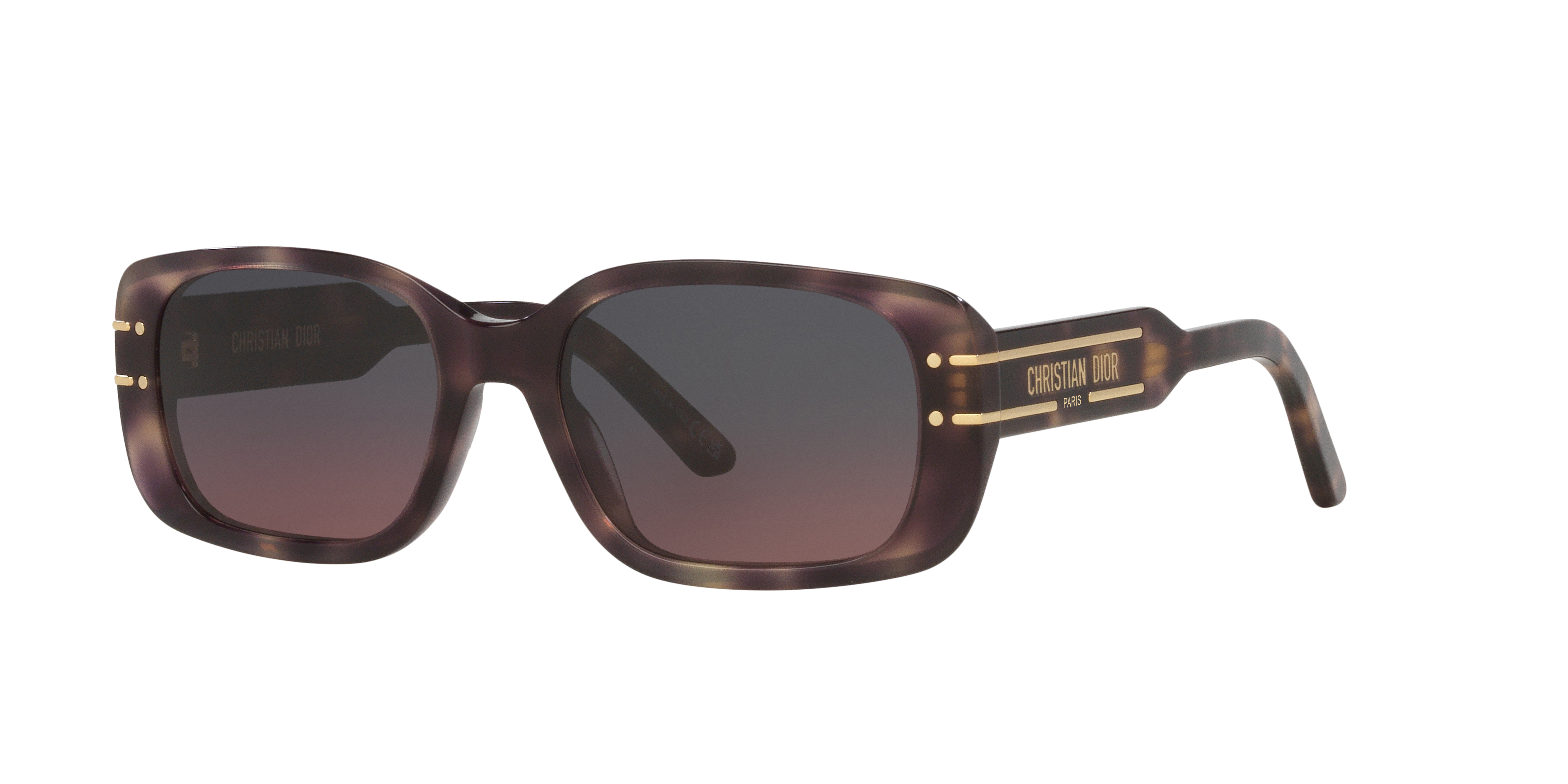 DIOR Cd40176I XS (53 - 18) with Grey lenses and Tortoise frame