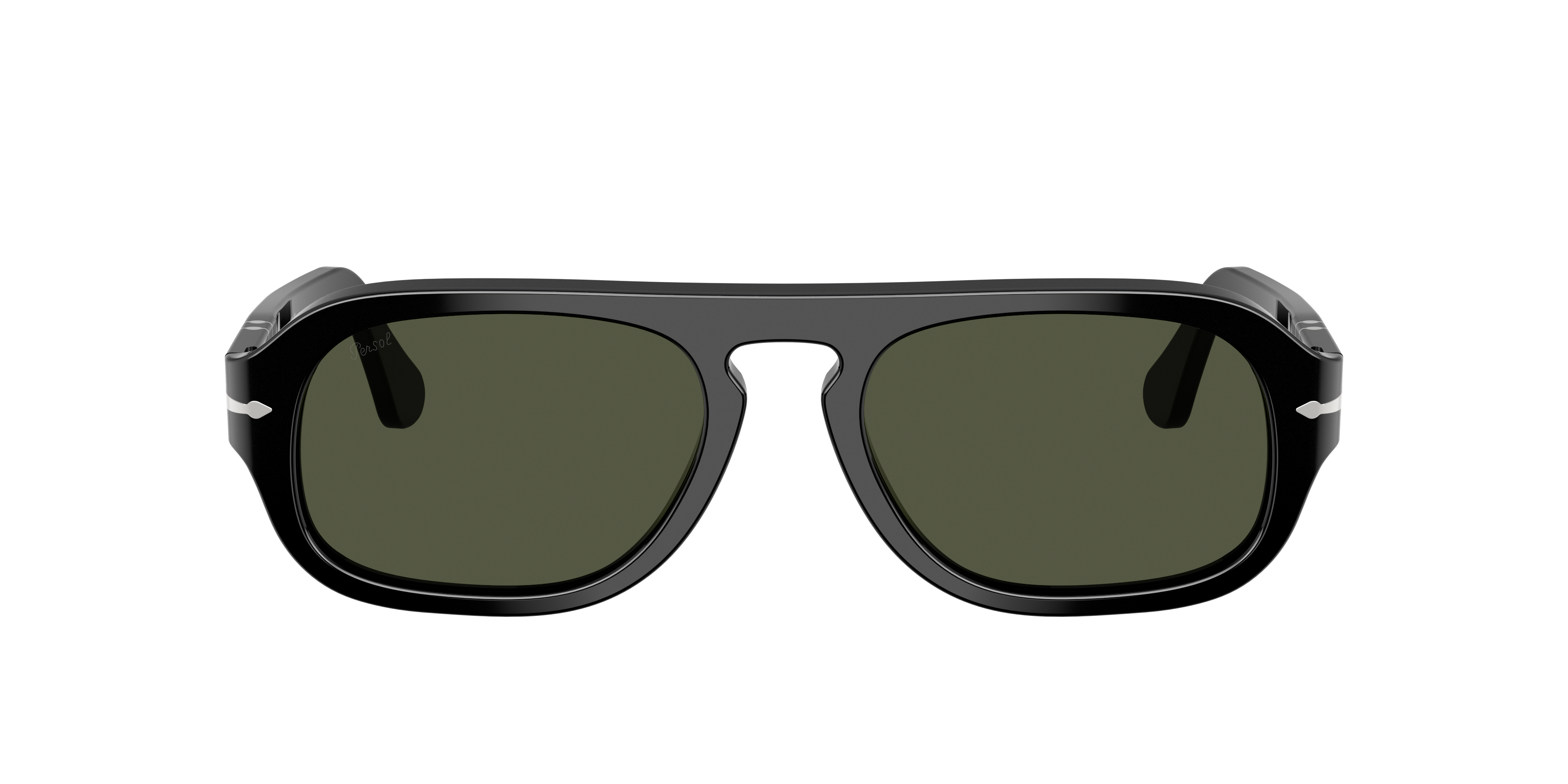 Persol Womens Po3369s Pilot-frame Acetate Sunglasses Black