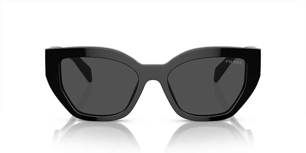 Prada PR A09SF L (55 - 16) with Grey lenses and Black frame