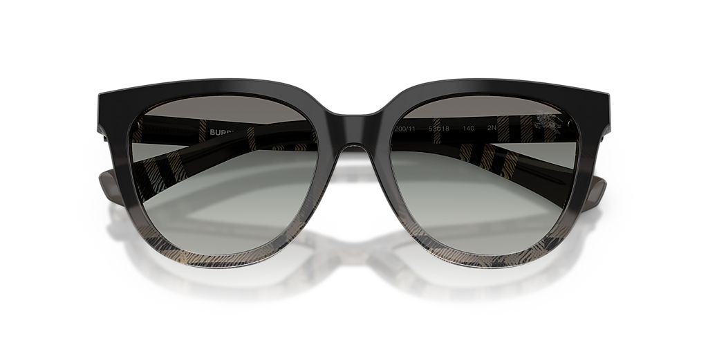 Burberry BE4469 L (53 - 18) with Grey lenses and Grey frame  display picture 3