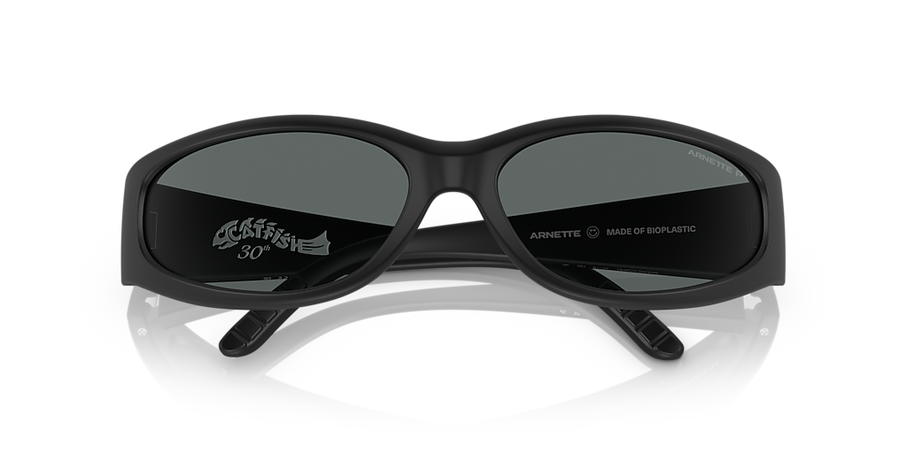 Arnette Catfish L (62 - 16) with Grey lenses and Black frame